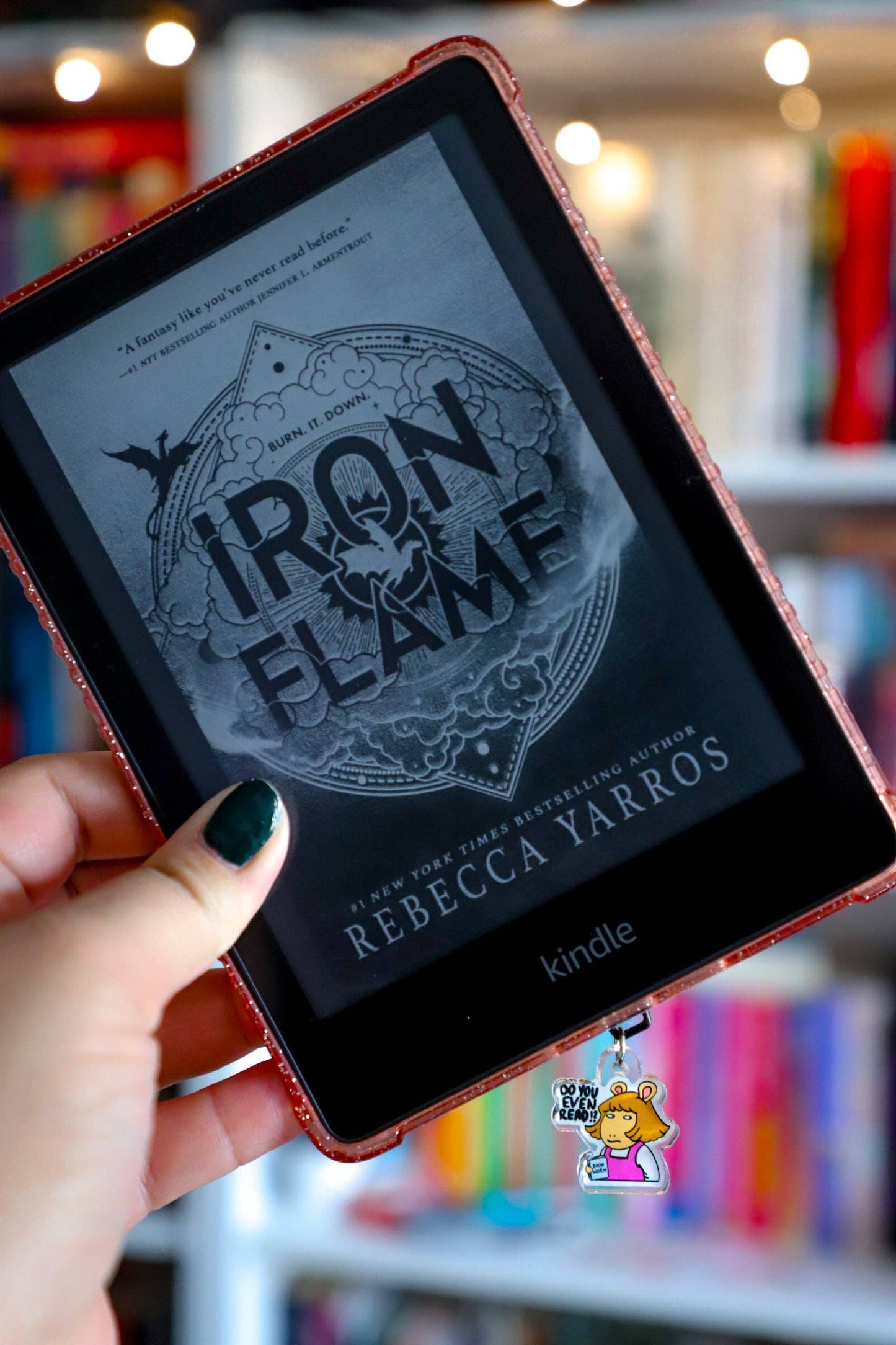 Little Sister Do You Even Read Kindle Charm
