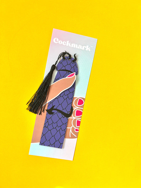 Horny Serpent Cockmark™ Bookmark
