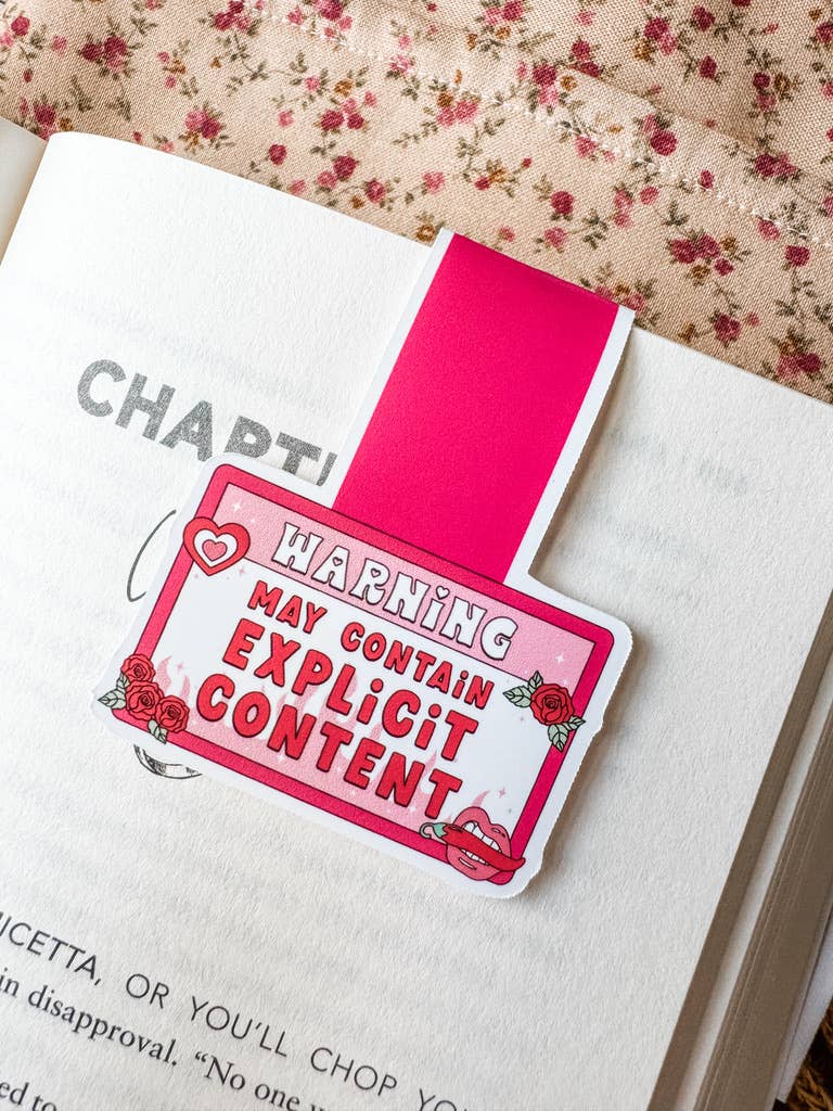 Explicit Content Magnetic Bookmark