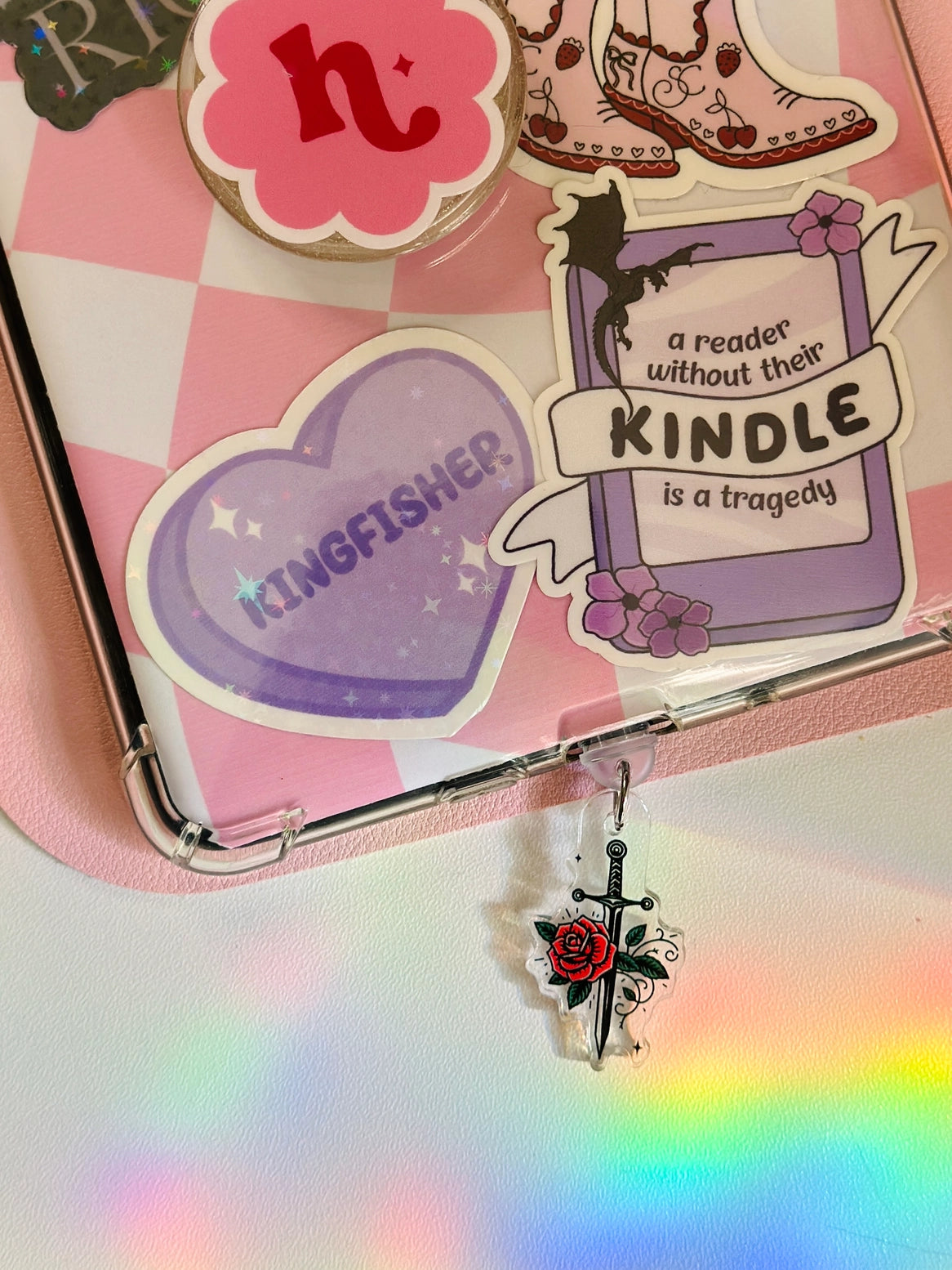 Dagger USB-C Dust Plug and Charm