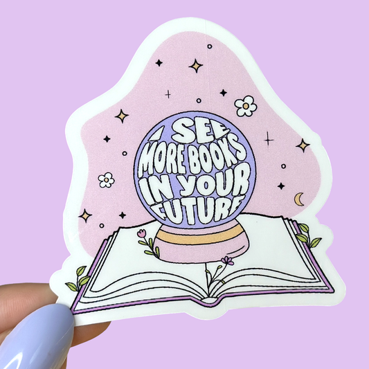 I See More Books in Your Future Sticker