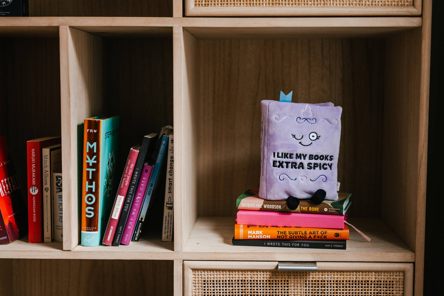 Plush Book Extra Spicy Soft Cuddly Perfect Toy Funny Cute