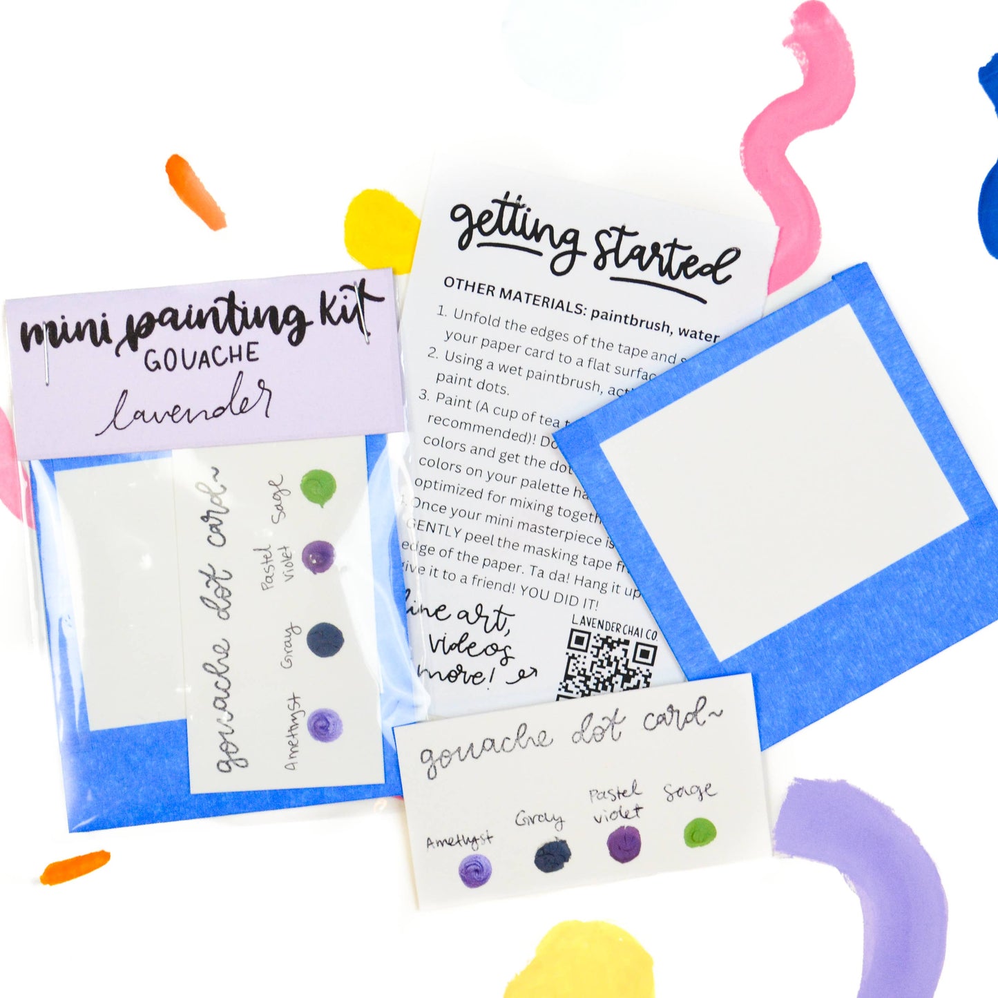 Mini Painting Kit- Lavender