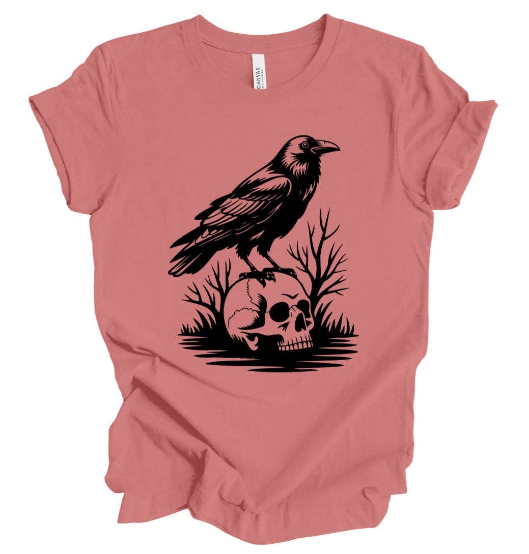 Raven Skull T-Shirt