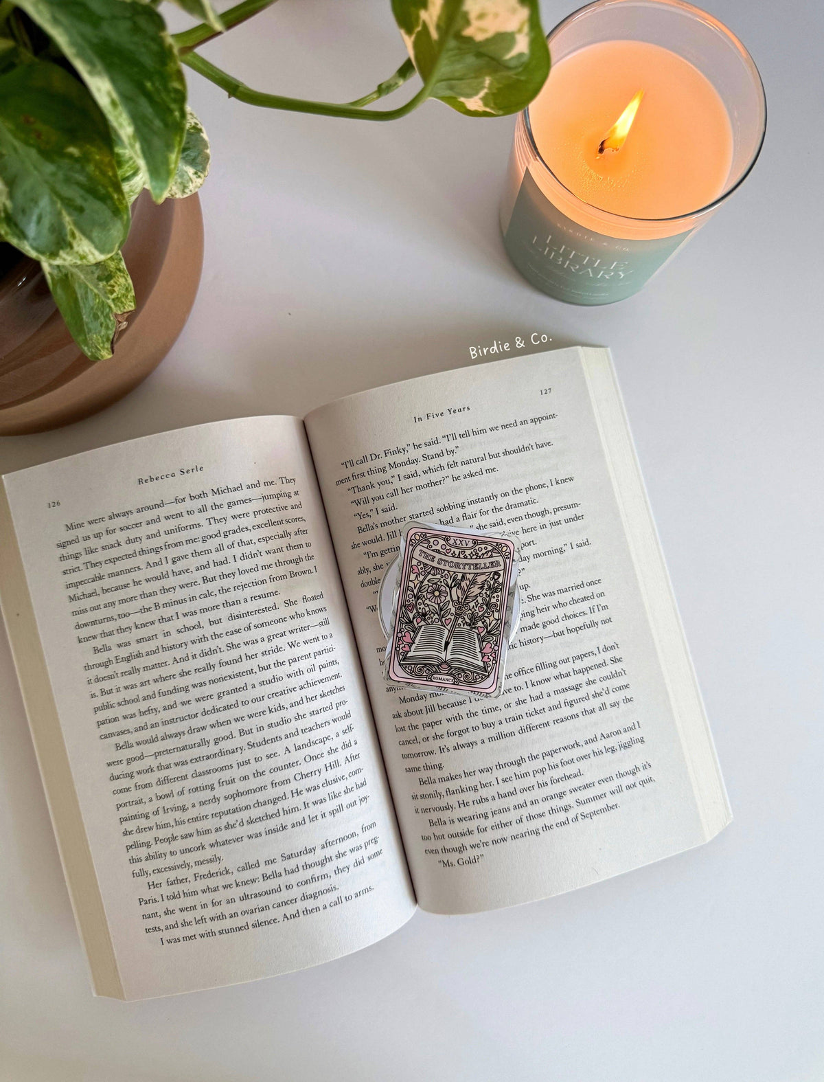 Storyteller Kindle Grip, Tarot Card Inspired E-Reader Holder