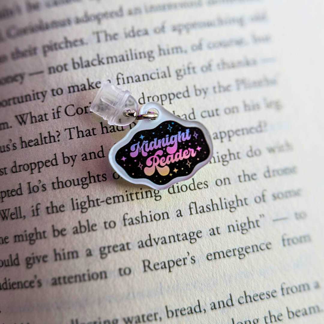Midnight Reader Plug Charm