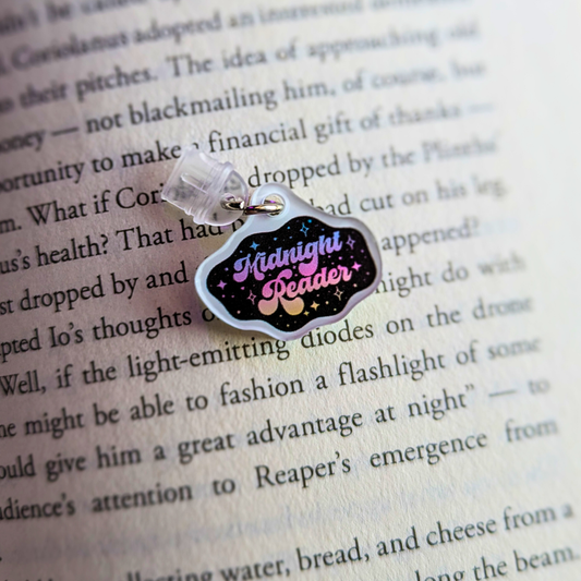 Midnight Reader Plug Charm
