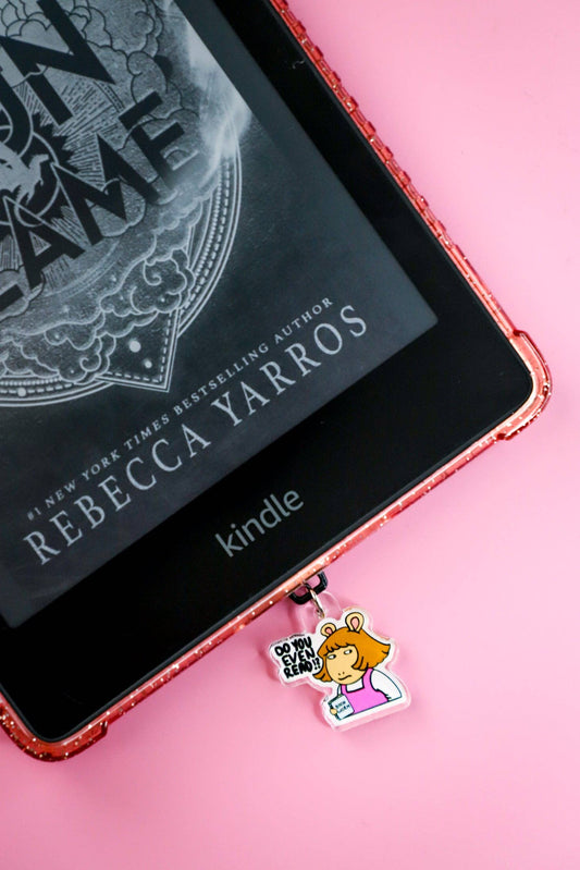 Little Sister Do You Even Read Kindle Charm