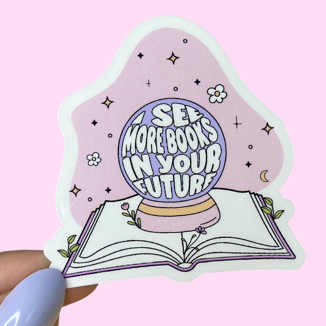 I See More Books in Your Future Sticker