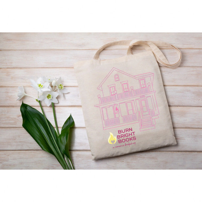 Burn Bright Books Tote Bag