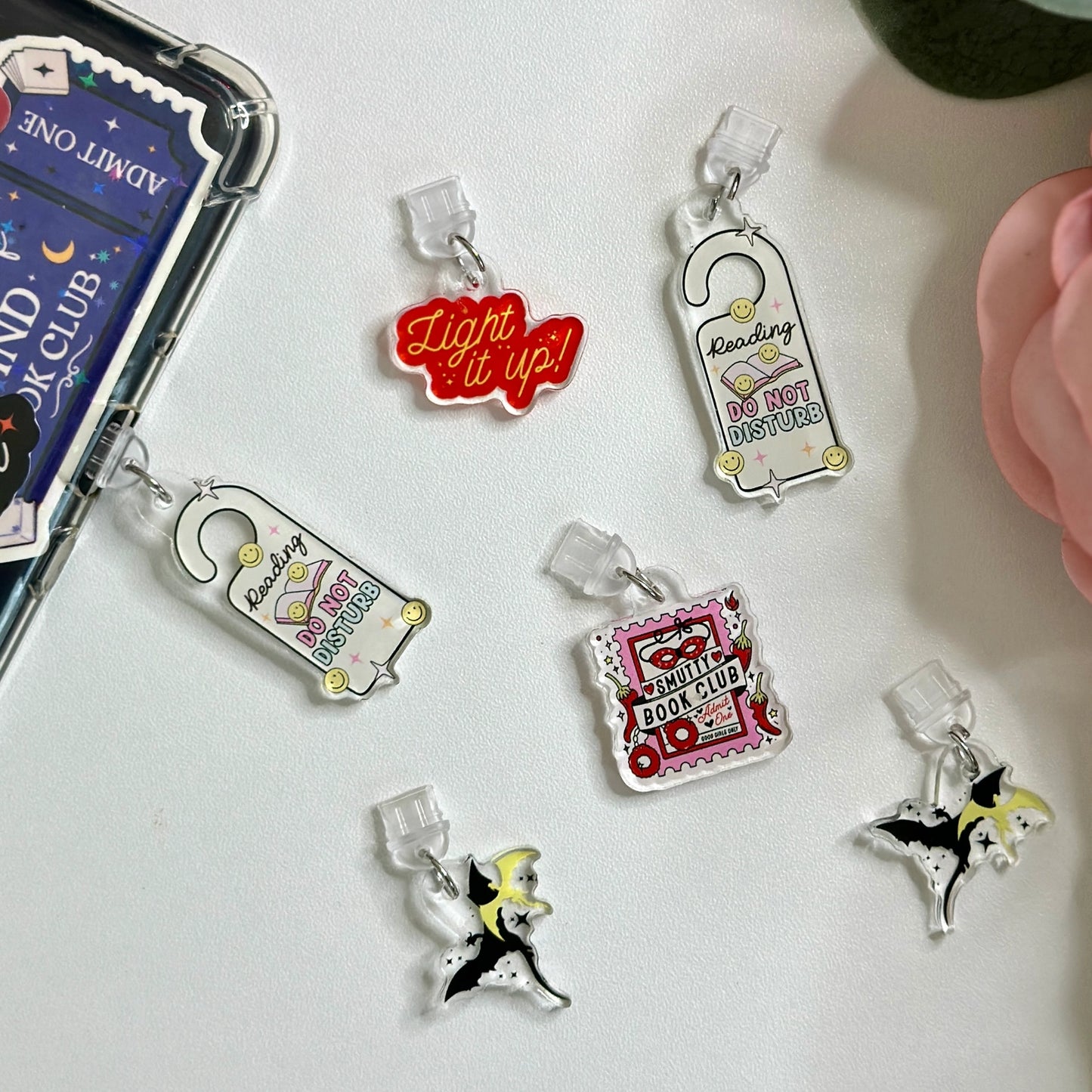 Dragons USB-C Dust Plug and Charm