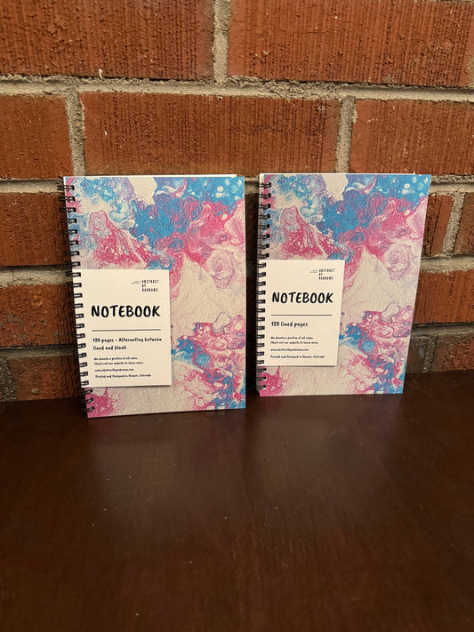 Trans Pride Blue Pink Soft Touch Wire-O Journal