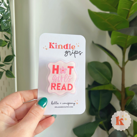 Hot Girls read Kindle grip | kobo grip | kindle accessories