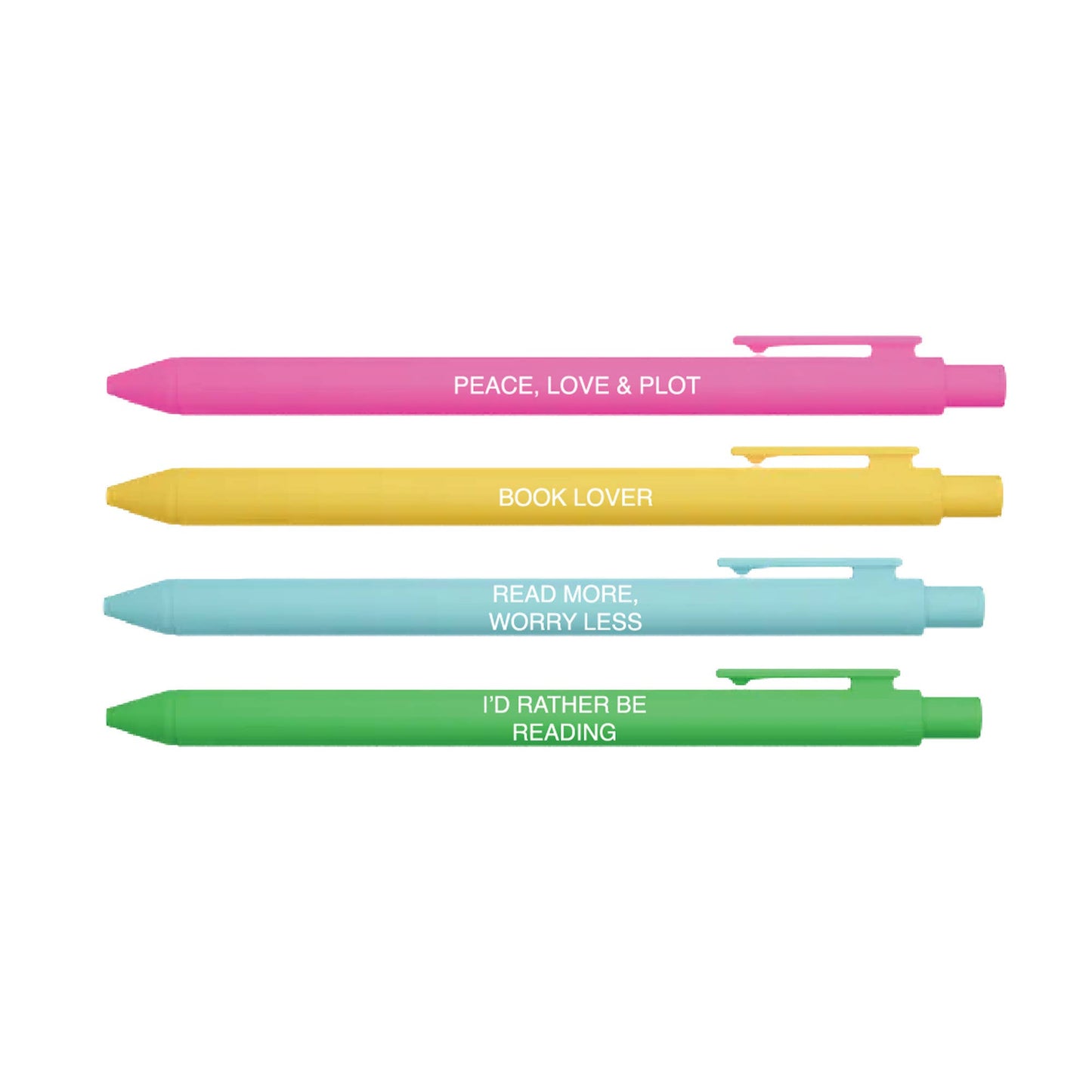The Reader Pen Set – Set of 4