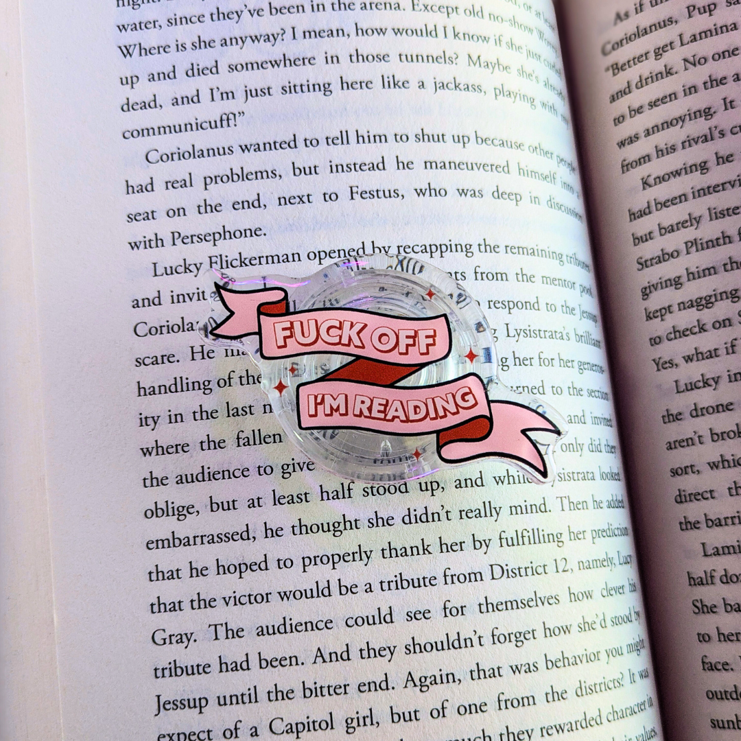 Fuck Off I'm Reading Phone/E-Reader Grip