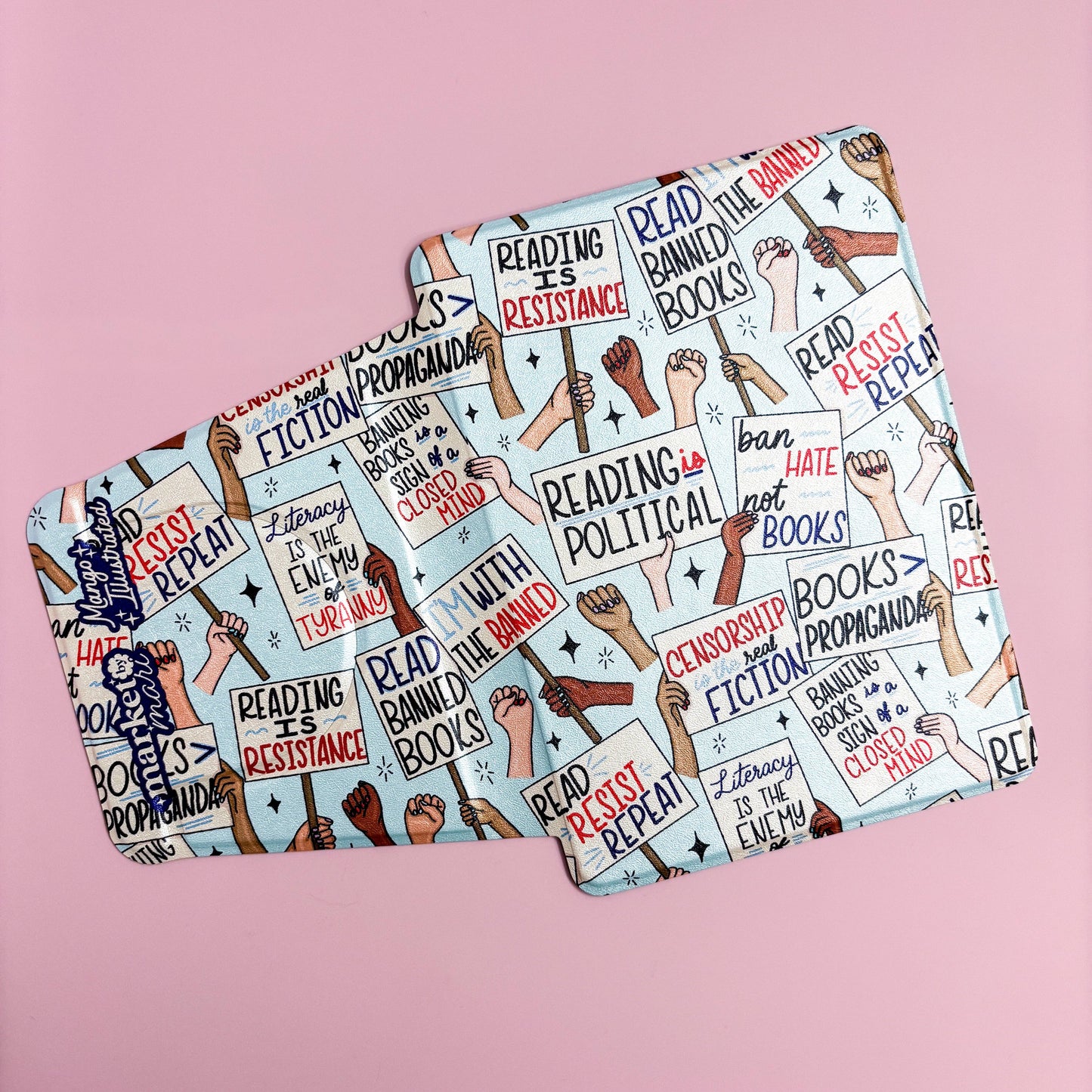 Banned Books Advocate Kindle Case - Removable Cover