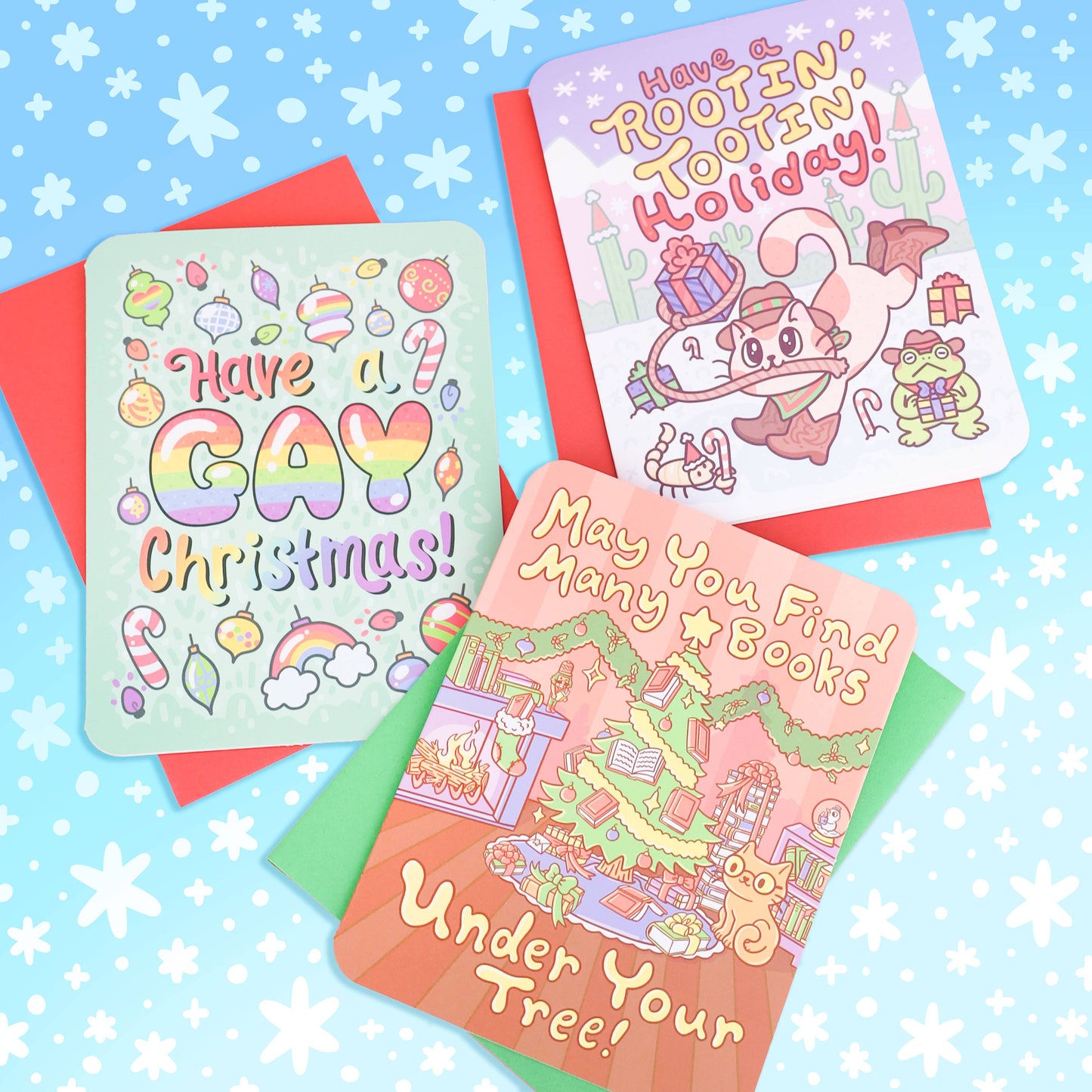 Have a Gay Christmas, LGBT, Pride, Card with Envelope