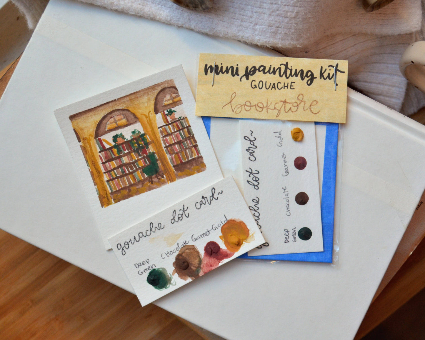 Mini Painting Kit- Bookstore