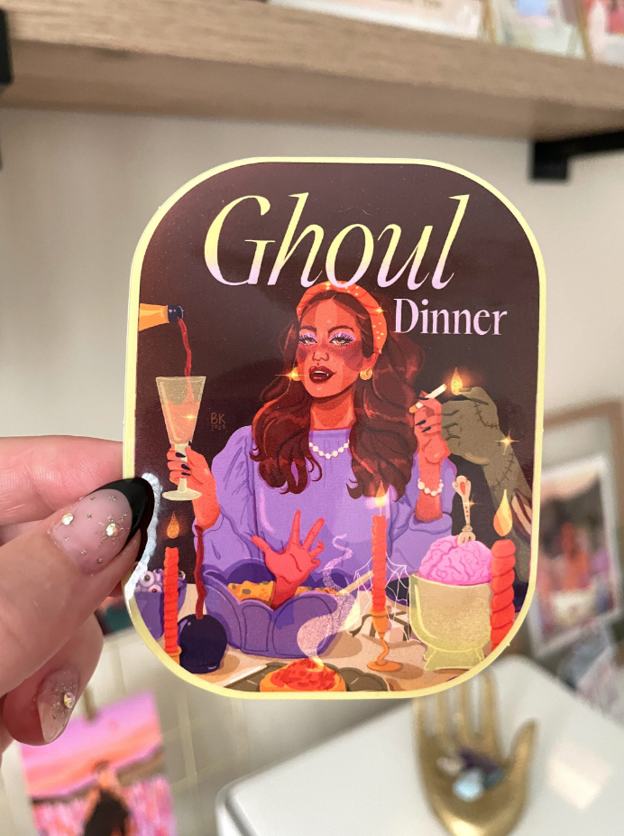Ghoul Dinner Sticker