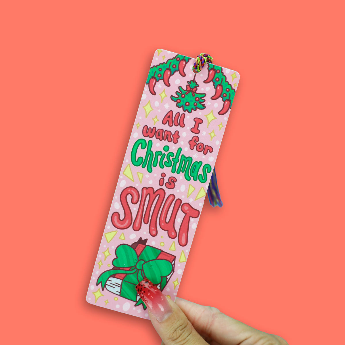 Christmas Smut Holiday Romance Spicy Bookmark