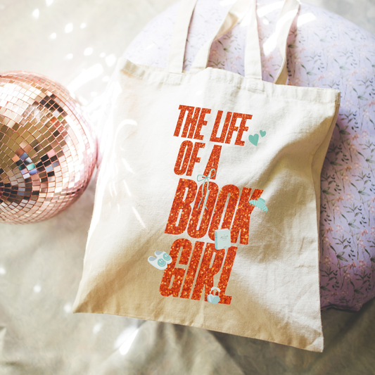 Life of a Book Girl Tote Bag