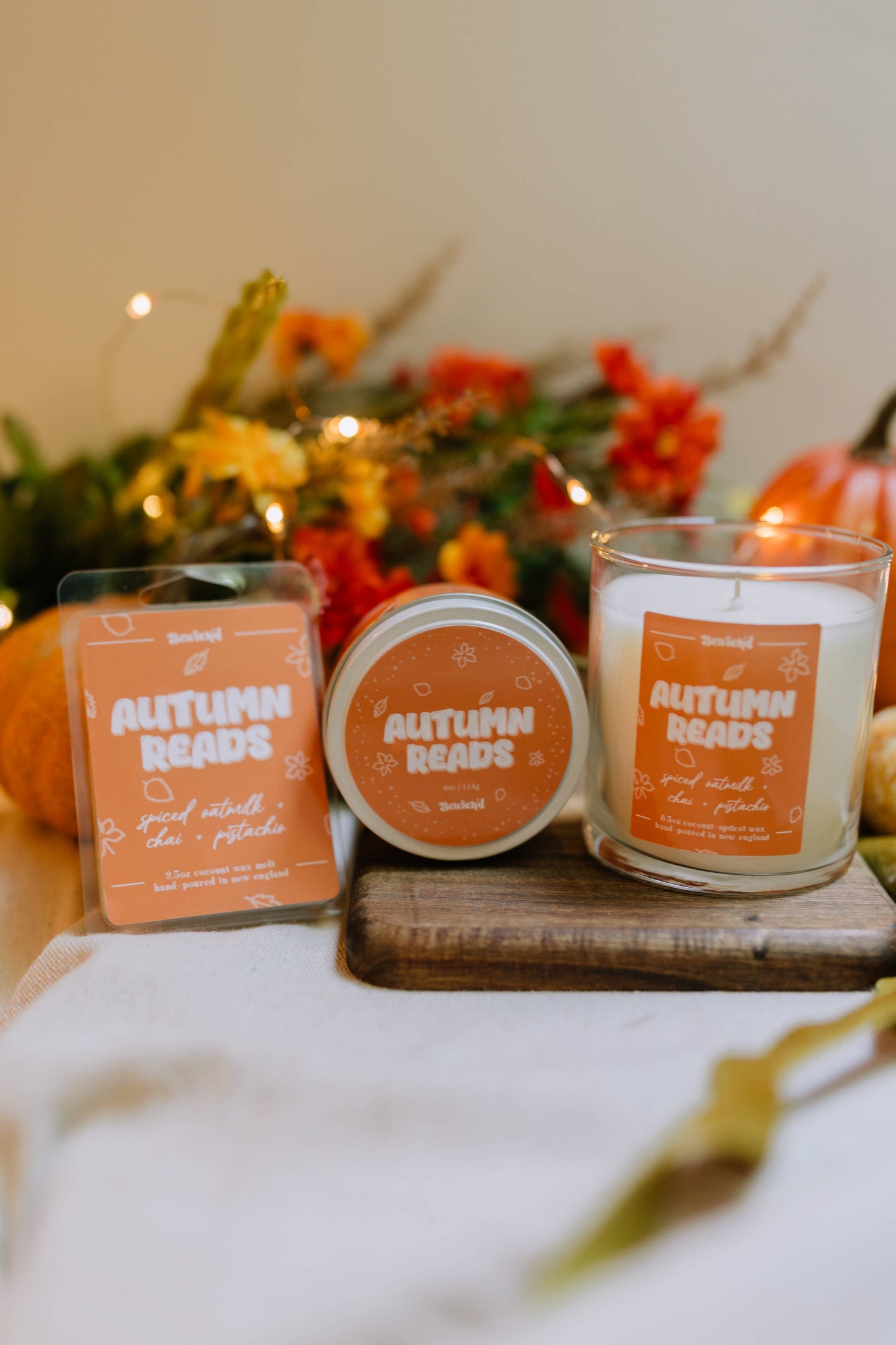 AUTUMN READS - 4oz Fall Candle
