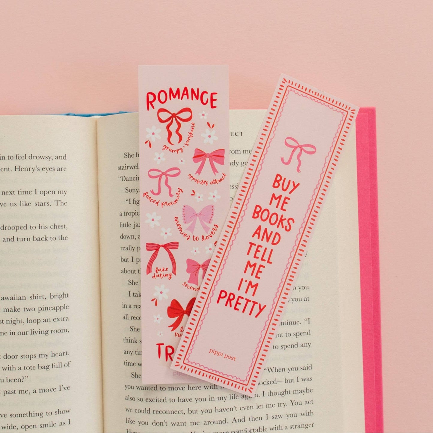 Romance Tropes Bookmark Set