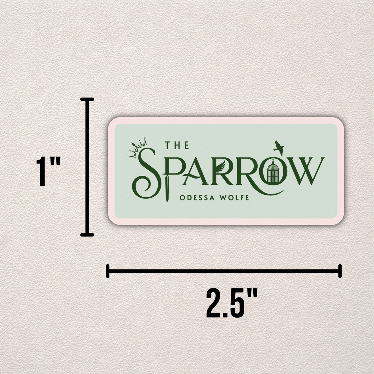 The Sparrow | Shield of Sparrows Sticker