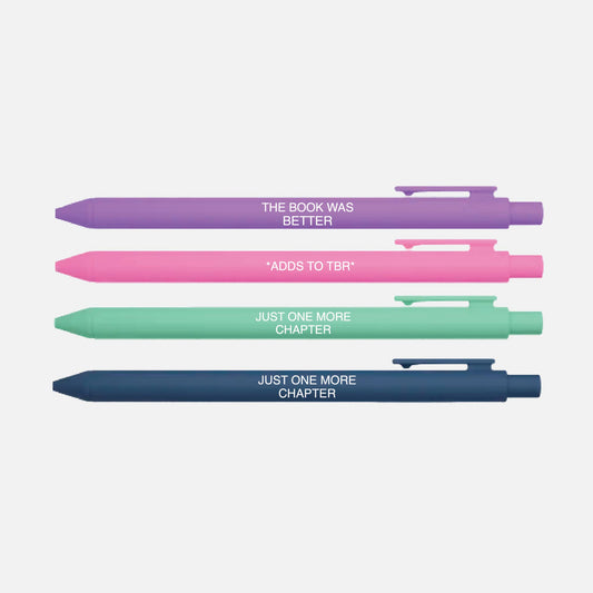 The Book Was Better Pen Set | Funny Bookish Gift