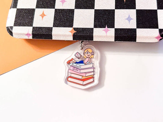 Lizzie e-Reader Charm