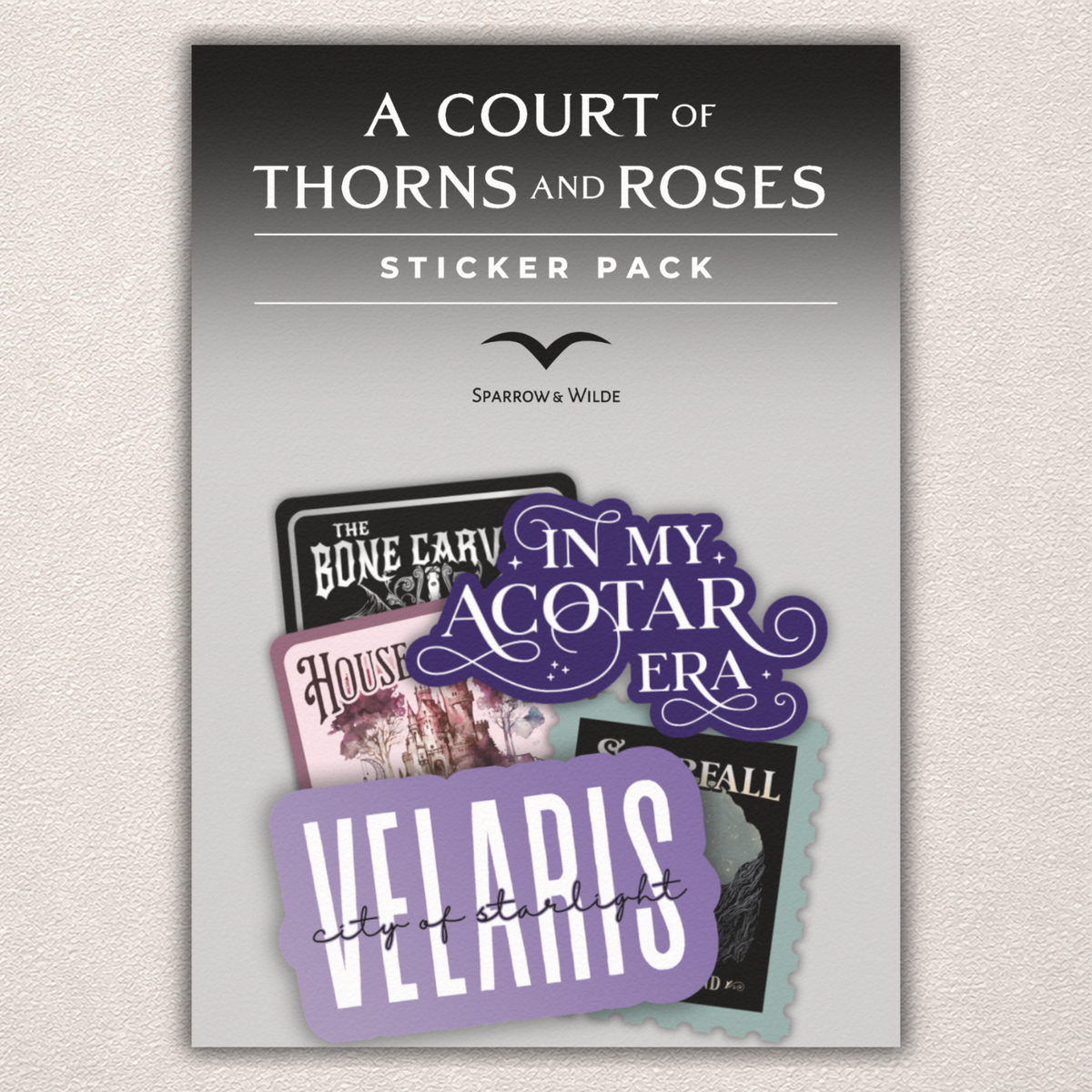 ACOTAR Sticker 5-Pack