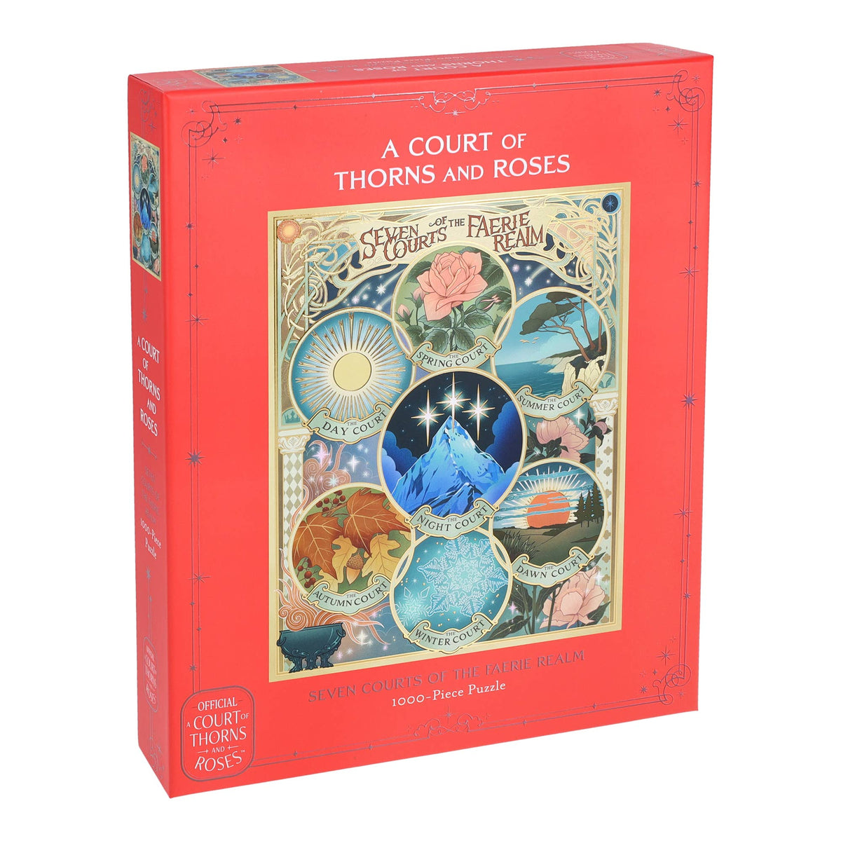 A Court of Thorns and Roses: Official Seven Courts of the Faerie Realm 1000-Piece Puzzle