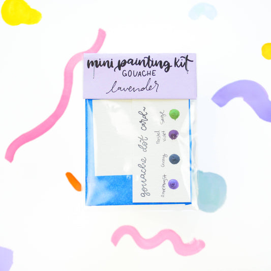 Mini Painting Kit- Lavender
