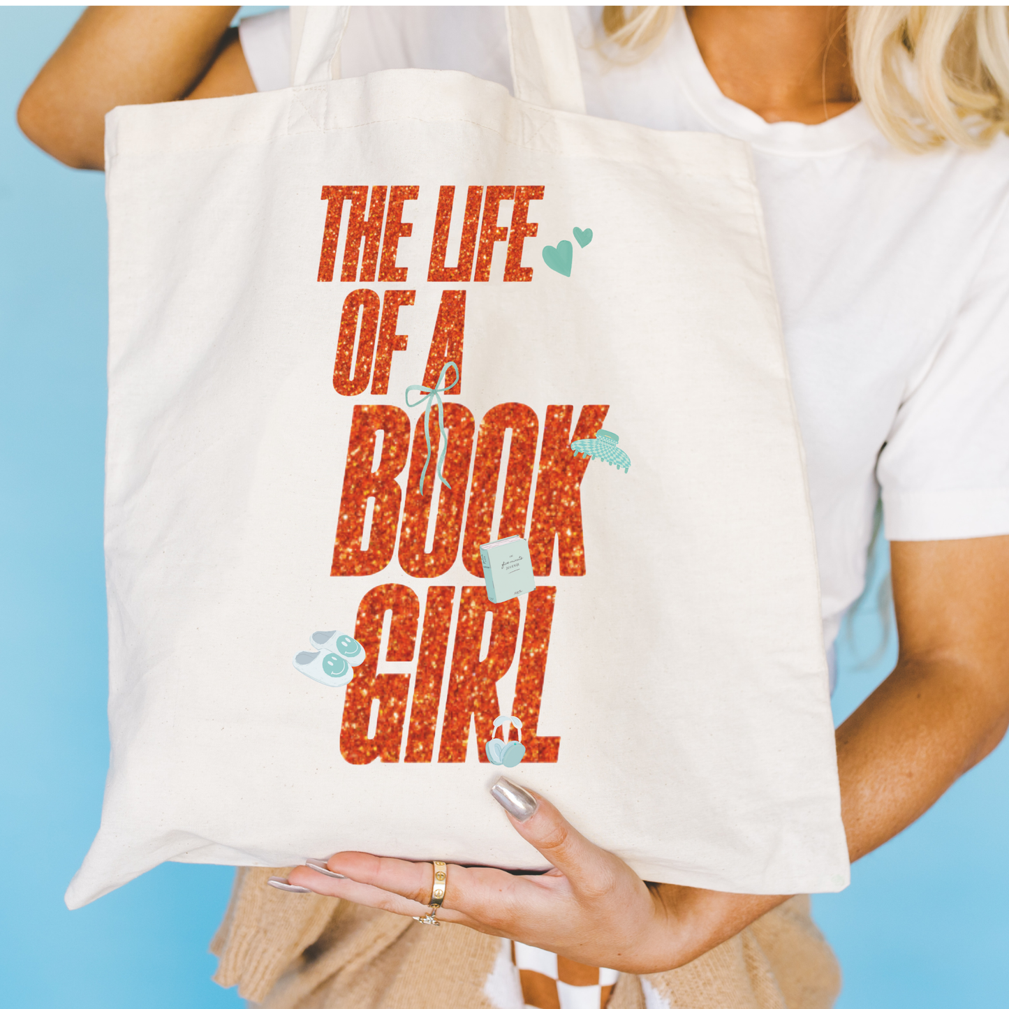 Life of a Book Girl Tote Bag
