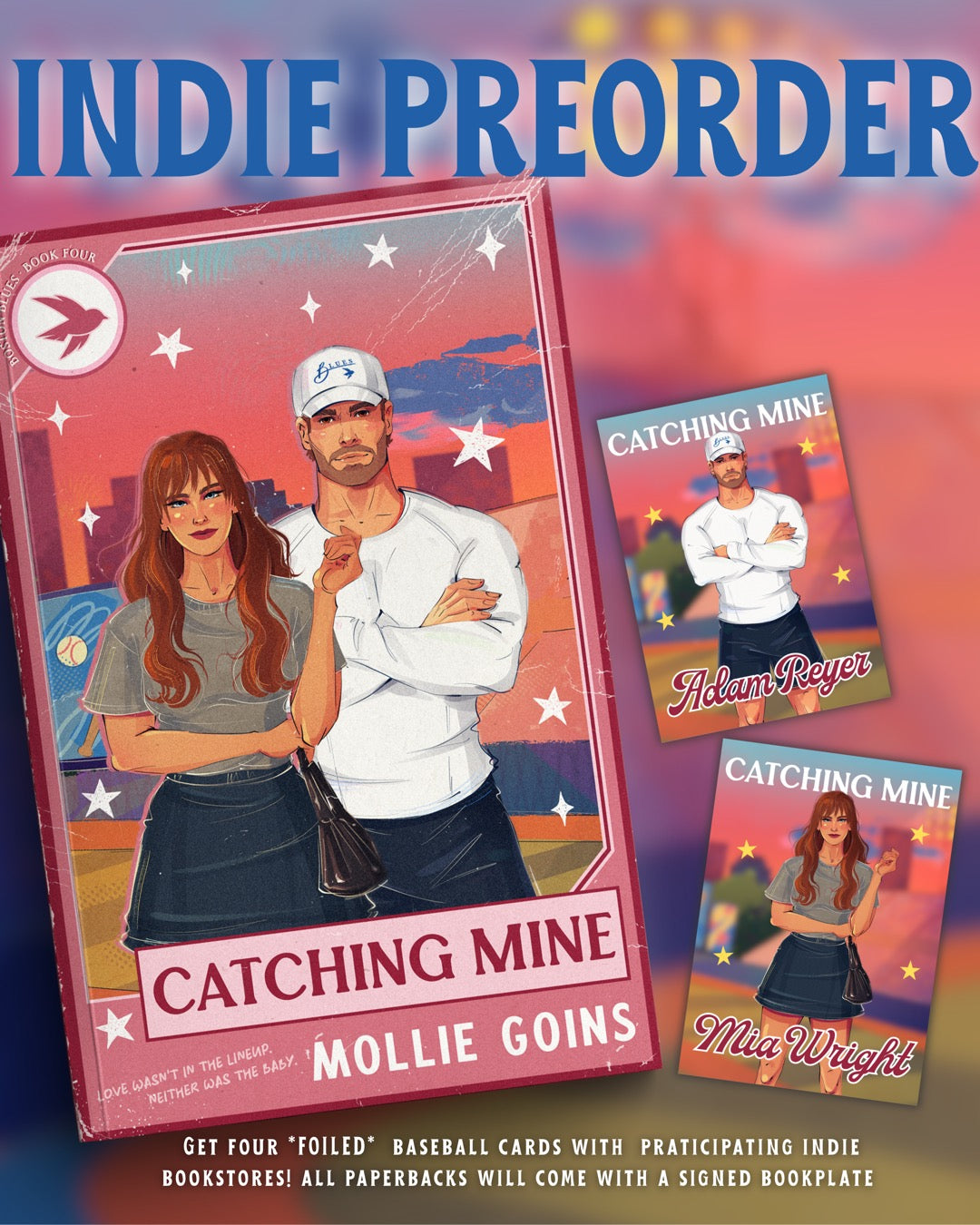 Catching Mine (Boston Blues, #4)[PREORDER]