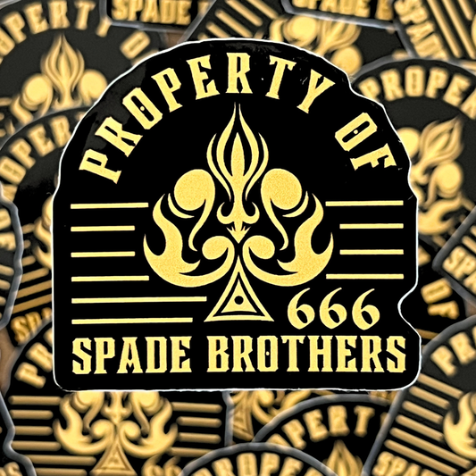 Officially Licensed Shantel Tessier Sticker - Spade Brothers