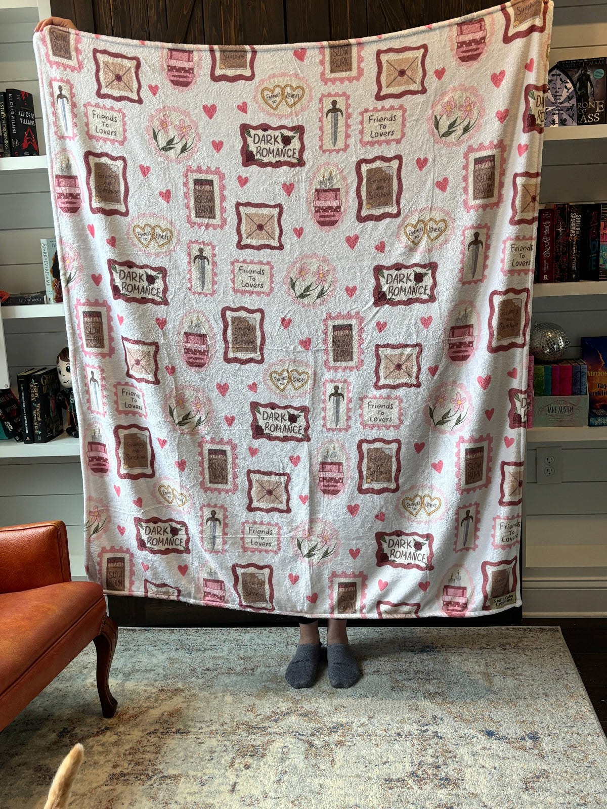 Friends to Lovers Throw Blanket