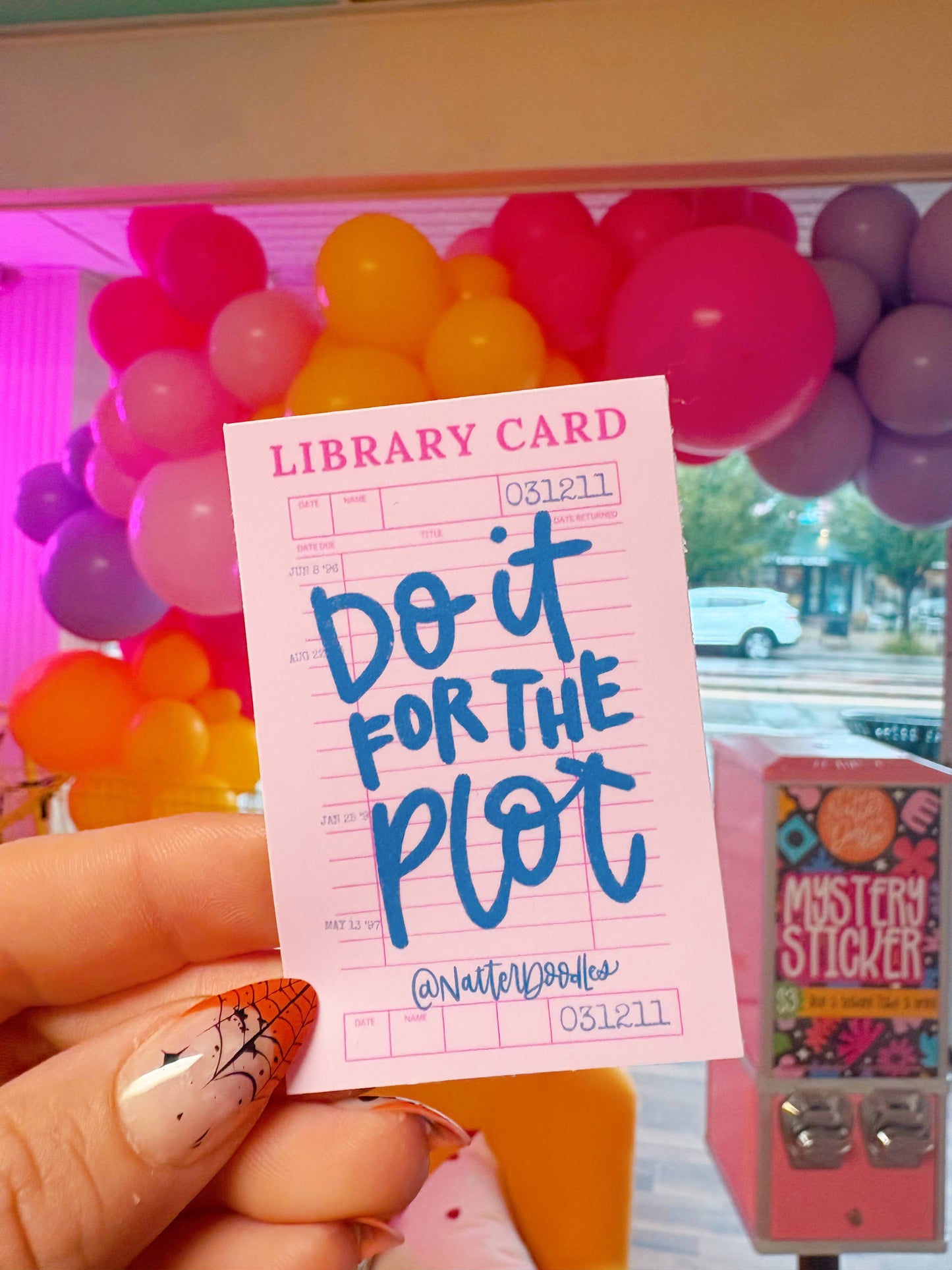 Do It for the Plot Twist – Story Lover Vinyl Sticker