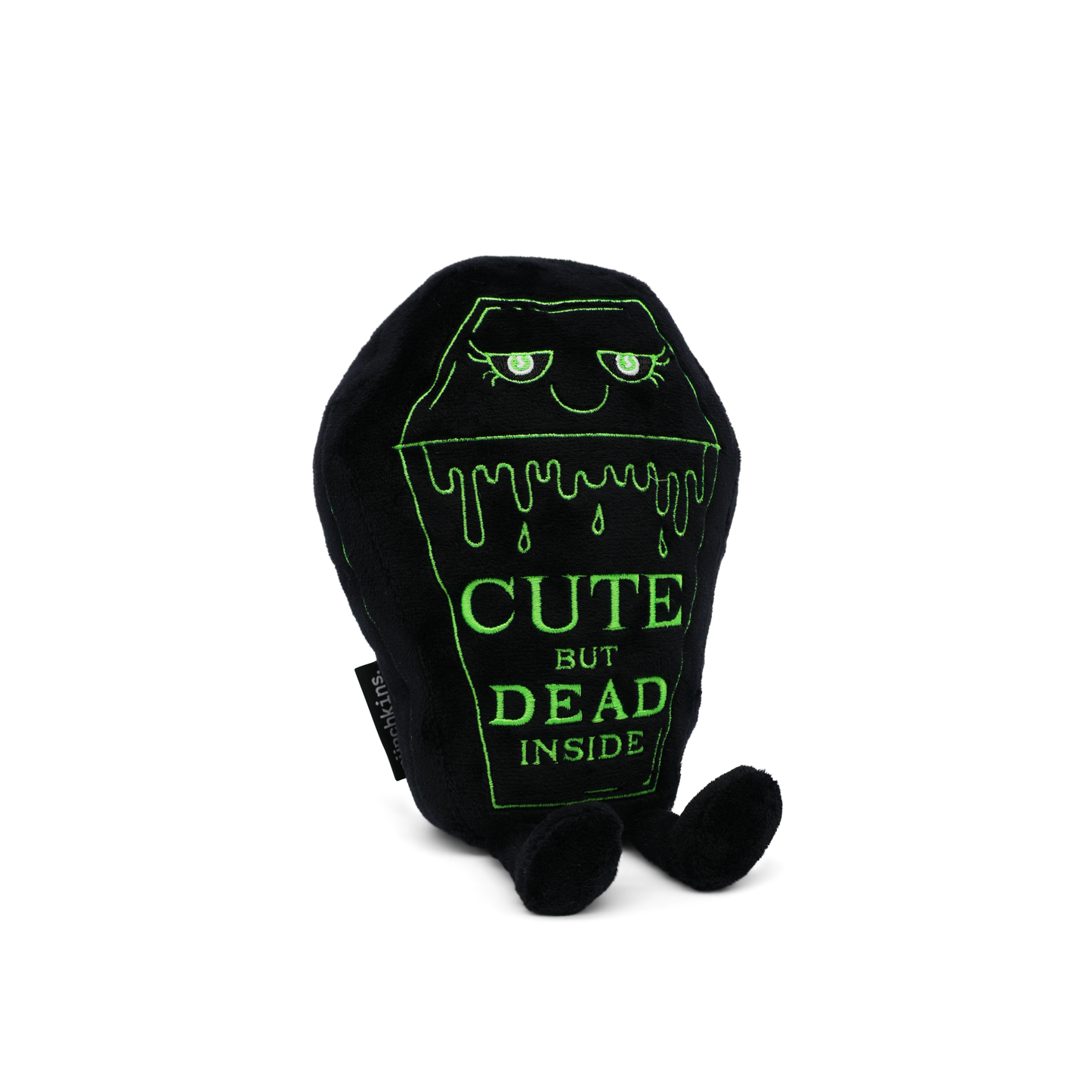 “Cute But Dead Inside” Coffin Horror Halloween Plushies