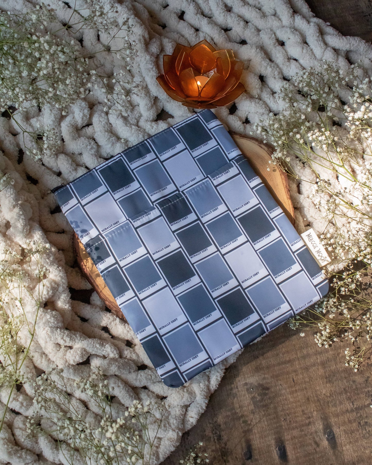 Book / Tablet Sleeve | Morally Grey