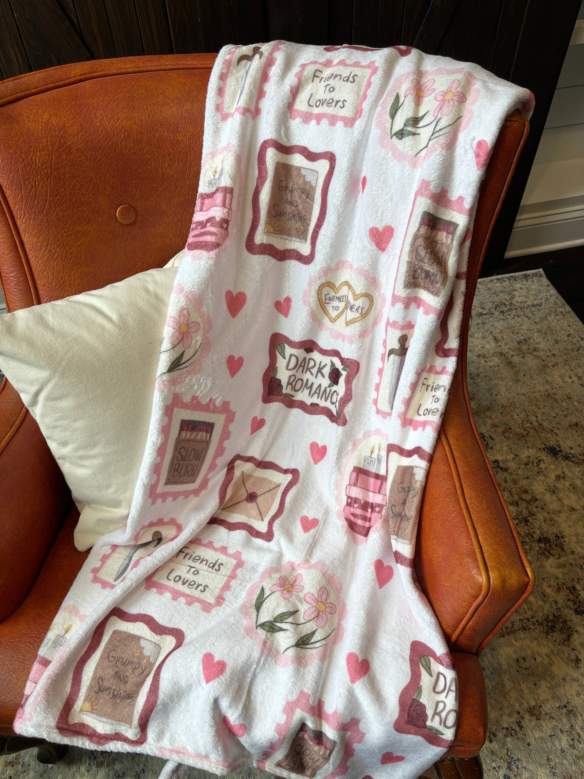 Friends to Lovers Throw Blanket