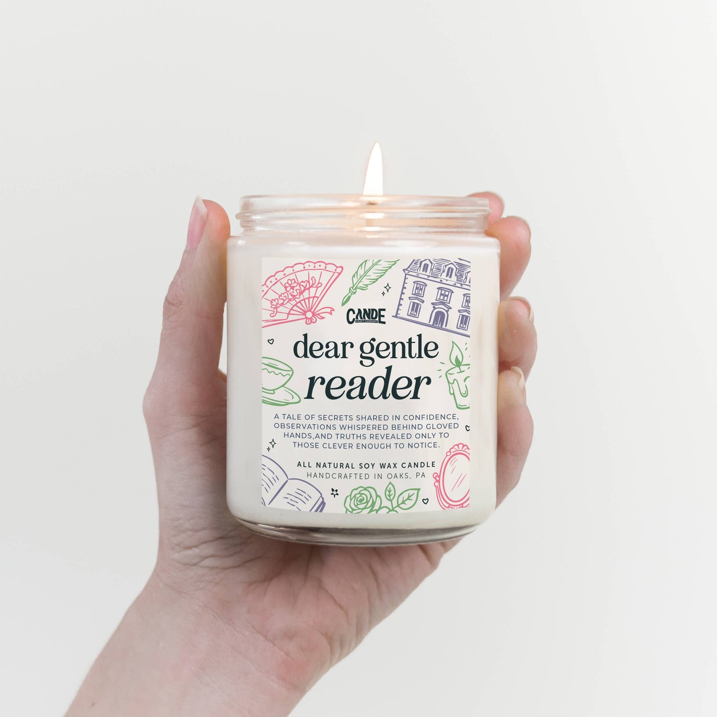 Dear Gentle Reader Scented Candle
