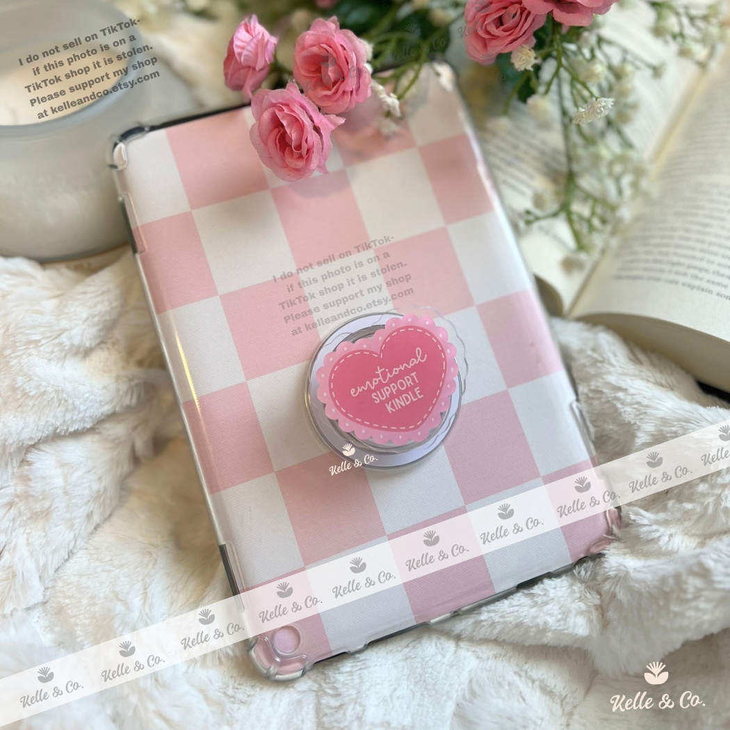 REGULAR GRIP Emotional support kindle grip | coquette kindle grip | kobo