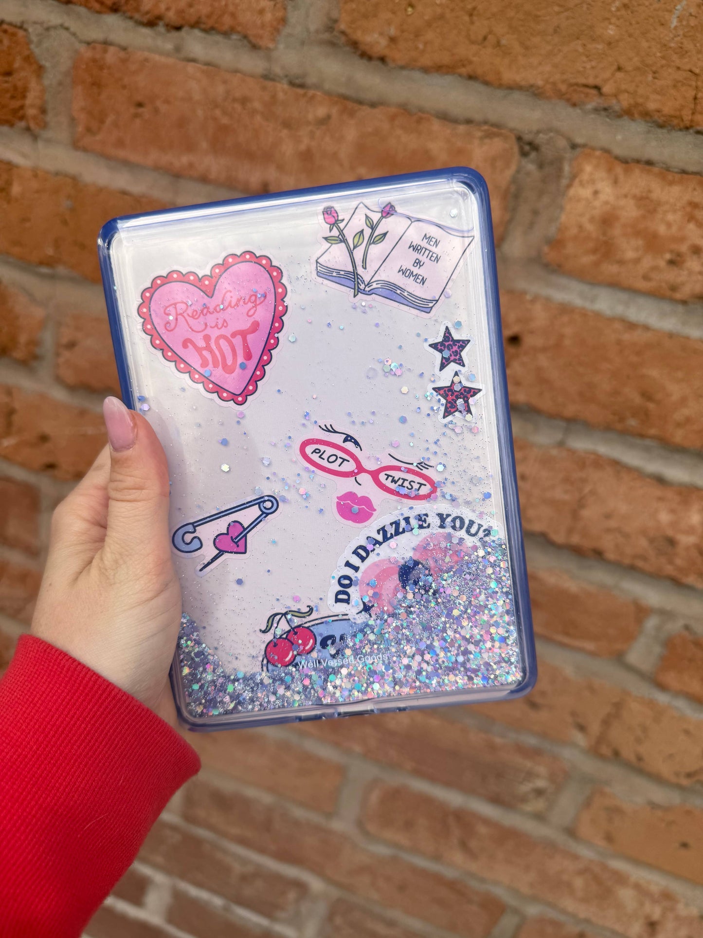 Holographic Floating Glitter Kindle Case - E-Reader Case