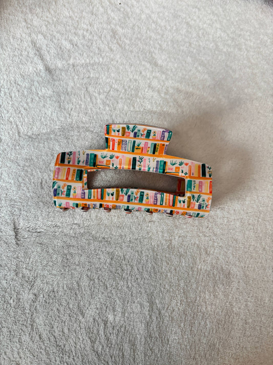 Bookish Hair Clip