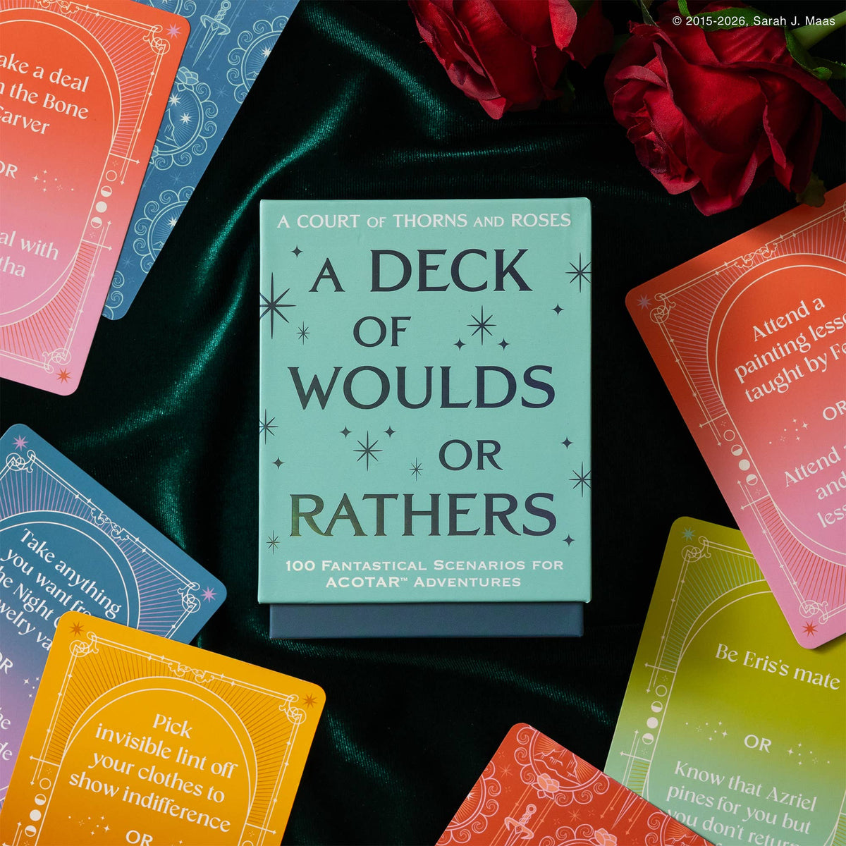 A Court of Thorns and Roses Official Deck: A Deck of Woulds or Rathers