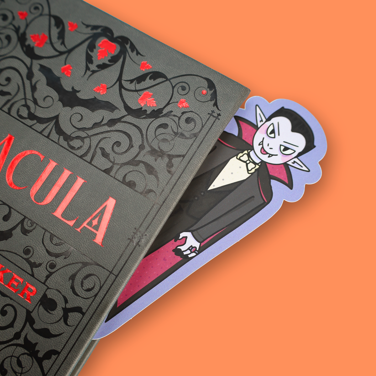 Vampire Monster Vampire Halloween Bookmark
