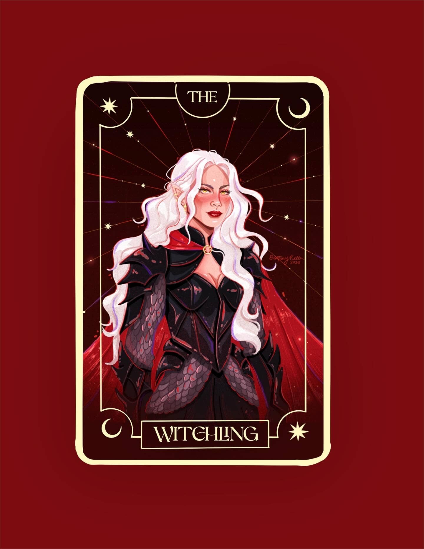 Manon Tarot Card Sticker