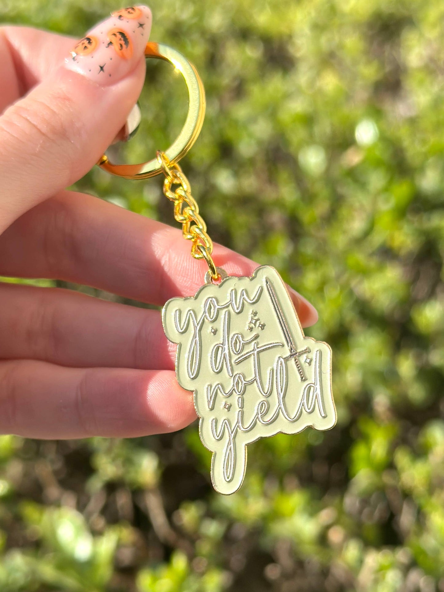 You Do Not Yield Keychain