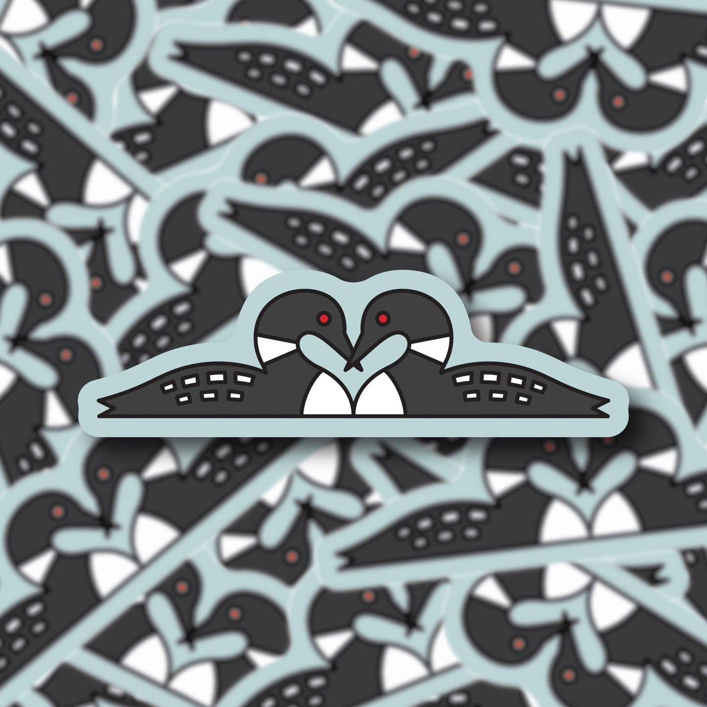 Loon Love Sticker